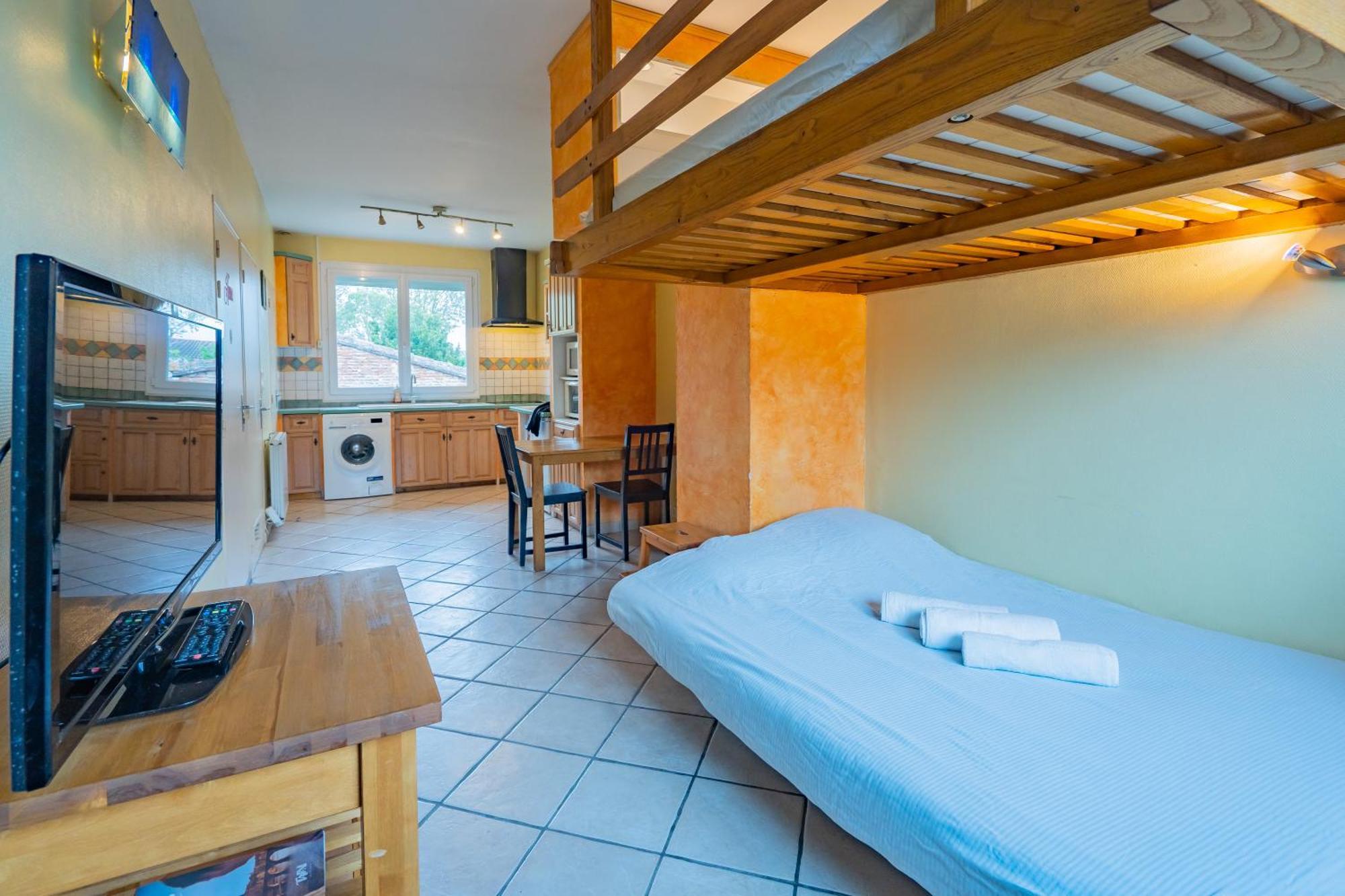 Room In Toulouse - Studio Proche Airbus Toulouse St Martin Touch Dış mekan fotoğraf